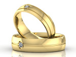 Vestuviniai žiedai "Klasika-7" 2